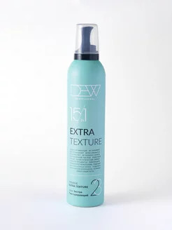 DEW PROFESSIONAL Мусс для волос Dew Professional Extra Texture 15 in 1 сильной фиксации 350 мл