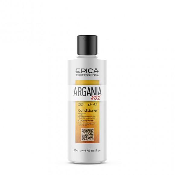 EPICA PROFESSIONAL Argania Rise ORGANIC КОНДИЦИОНЕР для придания блеска - 250 мл