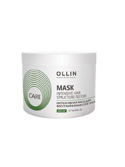 OLLIN PROFESSIONAL МАСКА для восстановления волос Care Restore - 500 мл