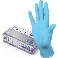 Перчатки нитрил голубые медицинские M Connect Blue Nitrile 100 шт 604-019 Перчатки нитрил голубые медицинские M Connect Blue Nitrile 100 шт 604-019