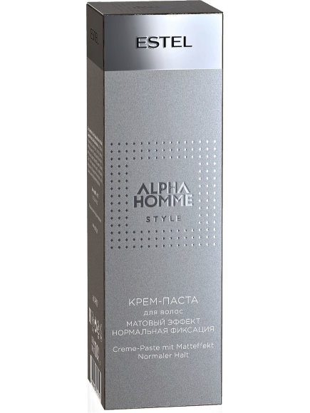 ESTEL PROFESSIONAL КРЕМ-ПАСТА для укладки Otium Alpha Homme - 100 гр