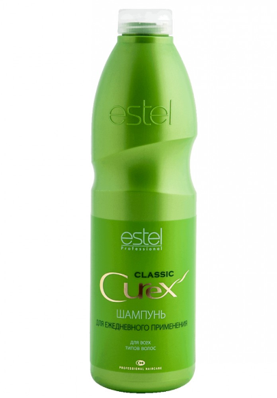 ESTEL PROFESSIONAL ШАМПУНЬ для увлажнения и питания всех типов волос Curex Classic - 1000 мл