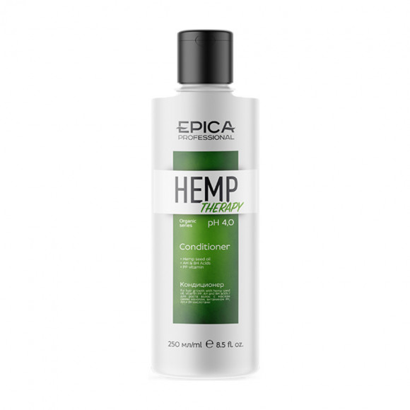 EPICA PROFESSIONAL Hemp therapy ORGANIC КОНДИЦИОНЕР для роста волос с маслом семян конопли - 250 мл