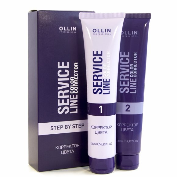 OLLIN PROFESSIONAL КОРРЕКТОР для удаления краски с волос Service Line - 1 уп