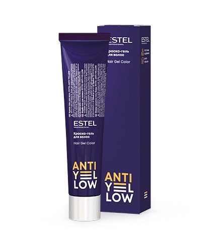 ESTEL PROFESSIONAL Краска-гель для волос ESTEL ANTI-YELLOW AY/86 жемчужно-фиолетовый нюанс (60 мл)