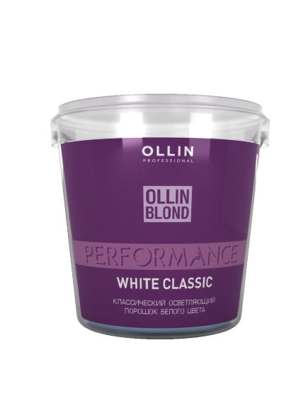 OLLIN PROFESSIONAL ПОРОШОК для осветления волос Performance - 500 г