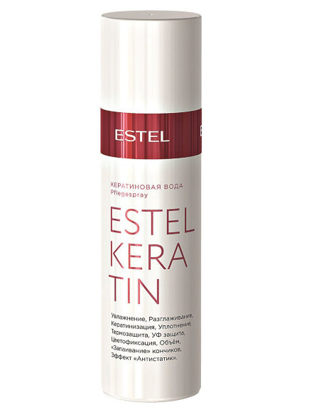 ESTEL PROFESSIONAL СПРЕЙ кератиновый для волос Keratin - 100 мл