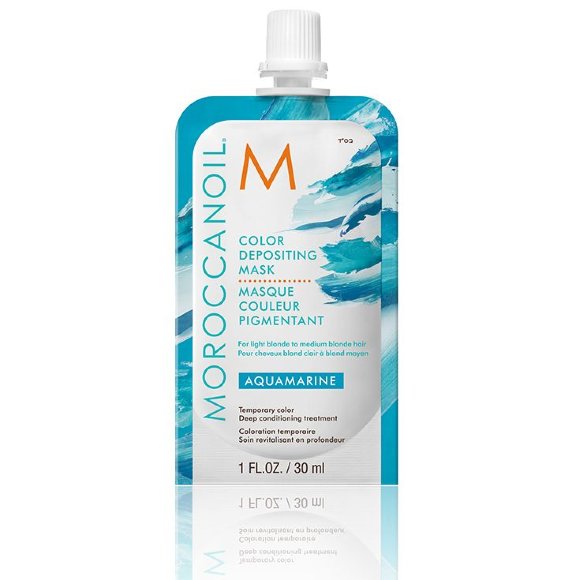 MOROCCANOIL МАСКА тонирующая aquamarine Color Depositing Mask  - 30 мл