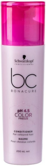 SCHWARZKOPF PROFESSIONAL КОНДИЦИОНЕР для окрашенных волос Bonacure Color Freeze - 200 мл