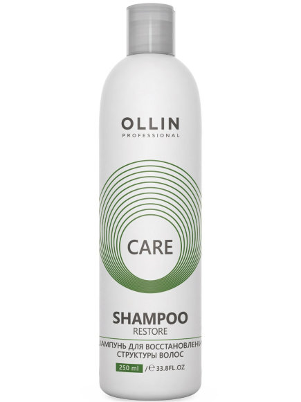 OLLIN PROFESSIONAL ШАМПУНЬ для восстановления волос Care Restore - 250 мл