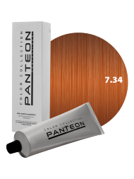 7.34 КРАСИТЕЛЬ Panteon (средне-русый золотисто-медный) - 100 мл