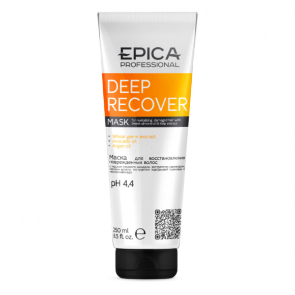 EPICA PROFESSIONAL Deep Recover МАСКА для восстановления повреждённых волос - 250 мл