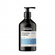 Крем-шампунь нейтрализующий, синий Serie Expert Chroma Creme, 500 мл