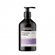 Крем-шампунь нейтрализующий, фиолетовый Serie Expert Chroma Creme, 500 мл