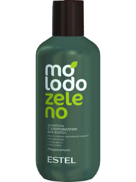 ESTEL PROFESSIONAL ШАМПУНЬ для волос с хлорофиллом Molodo Zeleno - 250 мл