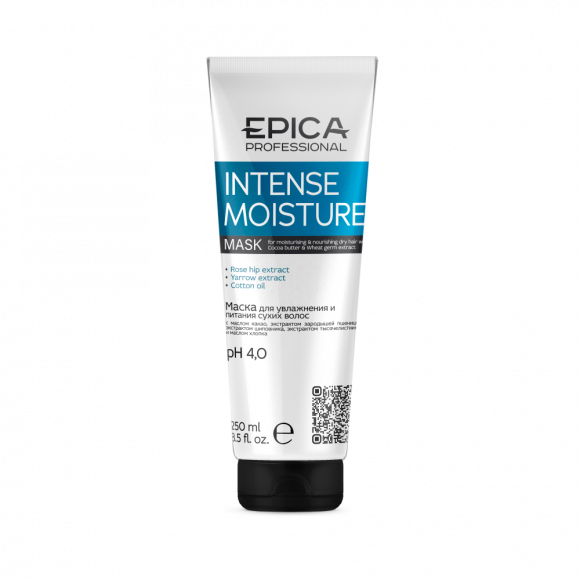 EPICA PROFESSIONAL Intense Moisture МАСКА для увлажнения и питания сухих волос - 250 мл