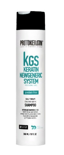 PROTOKERATIN Шампунь для ухода за чувствительной и проблемной кожей головы / Scalp Therapy Sensitive Soothe Shampoo - 300 мл