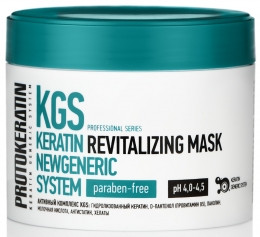 PROTOKERATIN Маска-бальзам для ухода за волосами и проблемной кожей головы / Revitalizing Mask for Sensitive Scalp - 250 мл