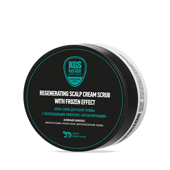 PROTOKERATIN Крем-скраб для кожи головы с охлаждающим эффектом «Регенерирующий» / Regenerating Scalp Cream Scrub With Frozen Effect - 150 мл