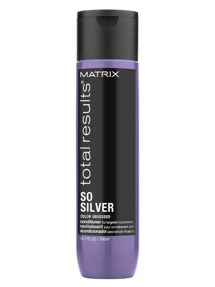 MATRIX КОНДИЦИОНЕР для светлых и седых волос Total Results So Silver - 300 мл