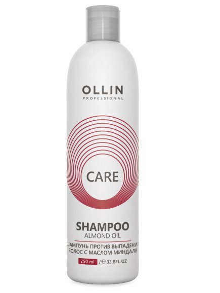 OLLIN PROFESSIONAL ШАМПУНЬ с маслом миндаля против выпадения волос Care Almond Oil - 250 мл