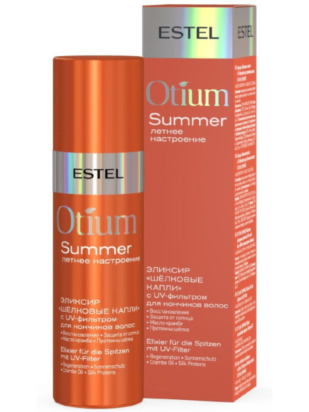 ESTEL PROFESSIONAL ЭЛИКСИР для кончиков волос "шелковые капли" Otium Summer - 100 мл