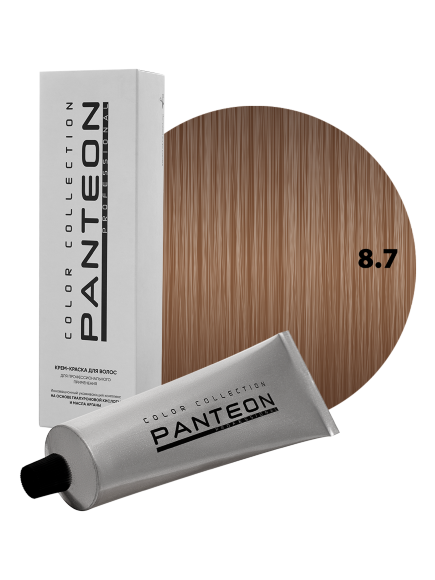 PANTEON 8.7 КРАСИТЕЛЬ Panteon (блондин тёмно-бежевый) - 100 мл