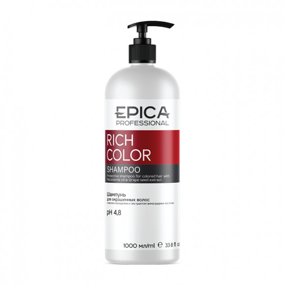 EPICA PROFESSIONAL Rich Color ШАМПУНЬ для окрашенных волос - 1000 мл