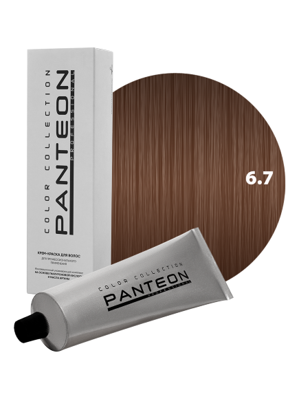 PANTEON 6.7 КРАСИТЕЛЬ Panteon (русый коричневый) - 100 мл