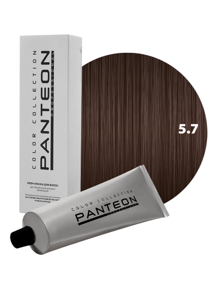 PANTEON 5.7 КРАСИТЕЛЬ Panteon (тёмно-русый коричневый) - 100 мл