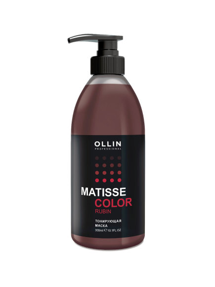 OLLIN PROFESSIONAL МАСКА тонирующая (рубин) Matisse Color - 300 мл