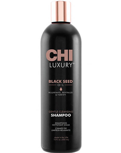 CHI ШАМПУНЬ с маслом семян черного тмина для мягкого очищения волос CHI LUXURY - 355 мл