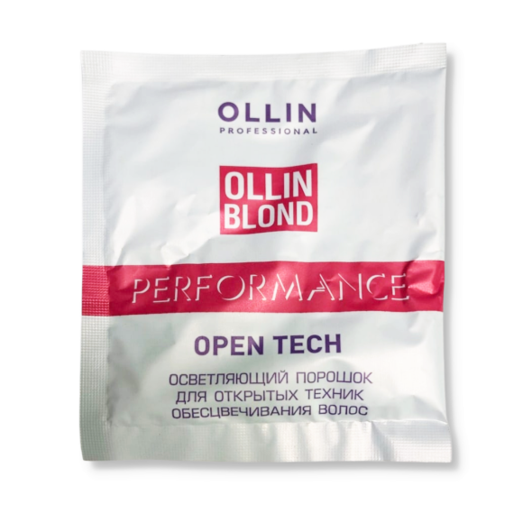OLLIN PROFESSIONAL ПОРОШОК для открытых техник осветления Performance Open Tech - 30 г