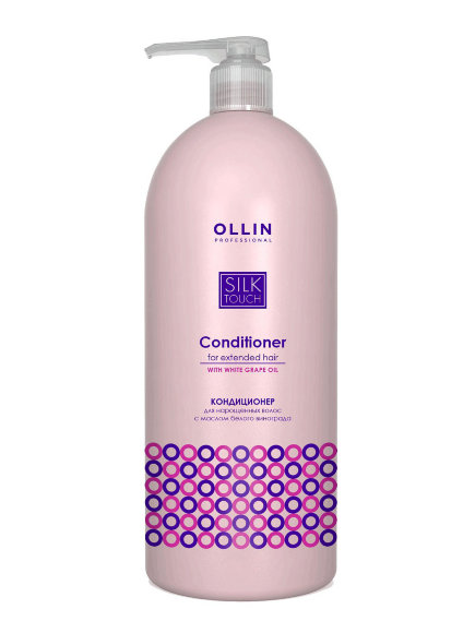 OLLIN PROFESSIONAL КОНДИЦИОНЕР для нарощенных волос Silk Touch - 1000 мл