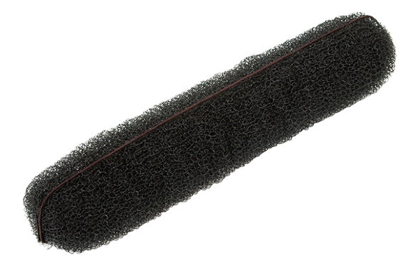 SIBEL ПОДКЛАДКА для волос на резинке черная