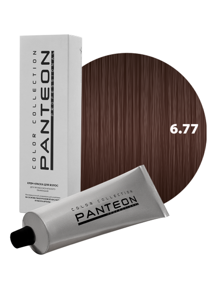 PANTEON 6.77 КРАСИТЕЛЬ Panteon (русый коричневый интенсивный) - 100 мл