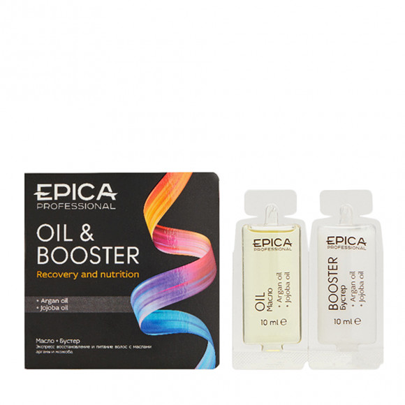 EPICA PROFESSIONAL Recovery and nutrition МАСЛО + бустер для экспресс восстановления и питания волос - 1х10 мл