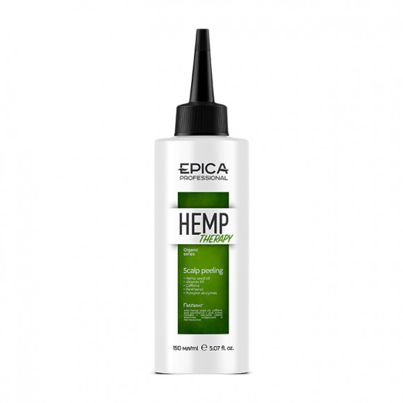 EPICA PROFESSIONAL Hemp therapy ORGANIC ПИЛИНГ для кожи головы с маслом семян конопли - 150 мл