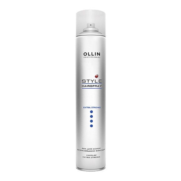 OLLIN PROFESSIONAL ЛАК для волос экстрасильной фиксации Care - 75 мл