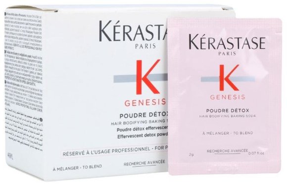 KERASTASE ДЕТОКС-ПУДРА для глубокого очищения кожи головы и уплотнения волос 30шт Genesis Poudre Detox - 2 гр