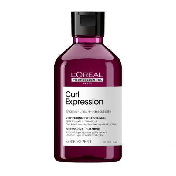 LOREAL PROFESSIONAL ШАМПУНЬ очищающий  для вьющихся волос Expert Curl Expression   - 300 мл