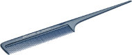 РАСЧЕСКА с пластмассовым хвостиком и с частыми зубьями одной длины (синяя)