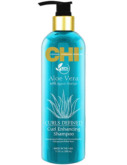 CHI ШАМПУНЬ для вьющихся волос Aloe Vera with Agave Nectar - 340 мл