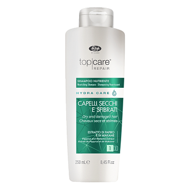 LISAP MILANO ШАМПУНЬ интенсивный питательный – «Top Care Repair Hydra Care Nourishing Shampoo» - 250 мл