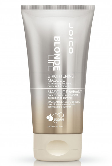 JOICO Маска «Бриллиантовый блонд» для сохранения чистоты и сияния блонда / Blonde Life Brightening Mask - 150 мл