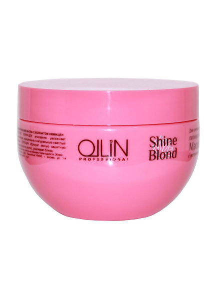 OLLIN PROFESSIONAL МАСКА для светлых и осветленных волос Shine Blond - 300 мл