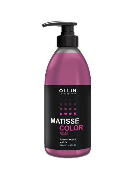 OLLIN PROFESSIONAL МАСКА тонирующая (розовая) Matisse Color - 300 мл