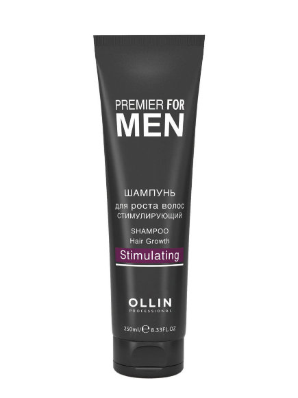 OLLIN PROFESSIONAL ШАМПУНЬ для роста волос стимулирующий Premier For Men - 250 мл