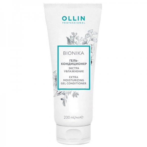 OLLIN PROFESSIONAL ГЕЛЬ-КОНДИЦИОНЕР для интенсивного увлажнения Bionika Extra Moisturizing - 200 мл