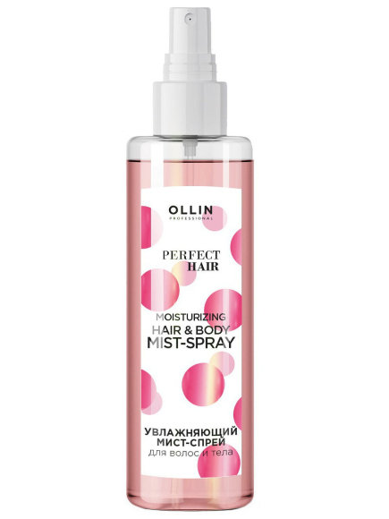 OLLIN PROFESSIONAL МИСТ-СПРЕЙ увлажняющий для волос и тела Perfect Hair - 120 мл